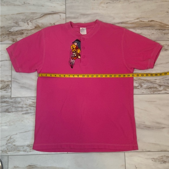 Disney Winnie the Pooh & Friends Embroidered Top โ Size Medium - Pink - Picture 2 of 7
